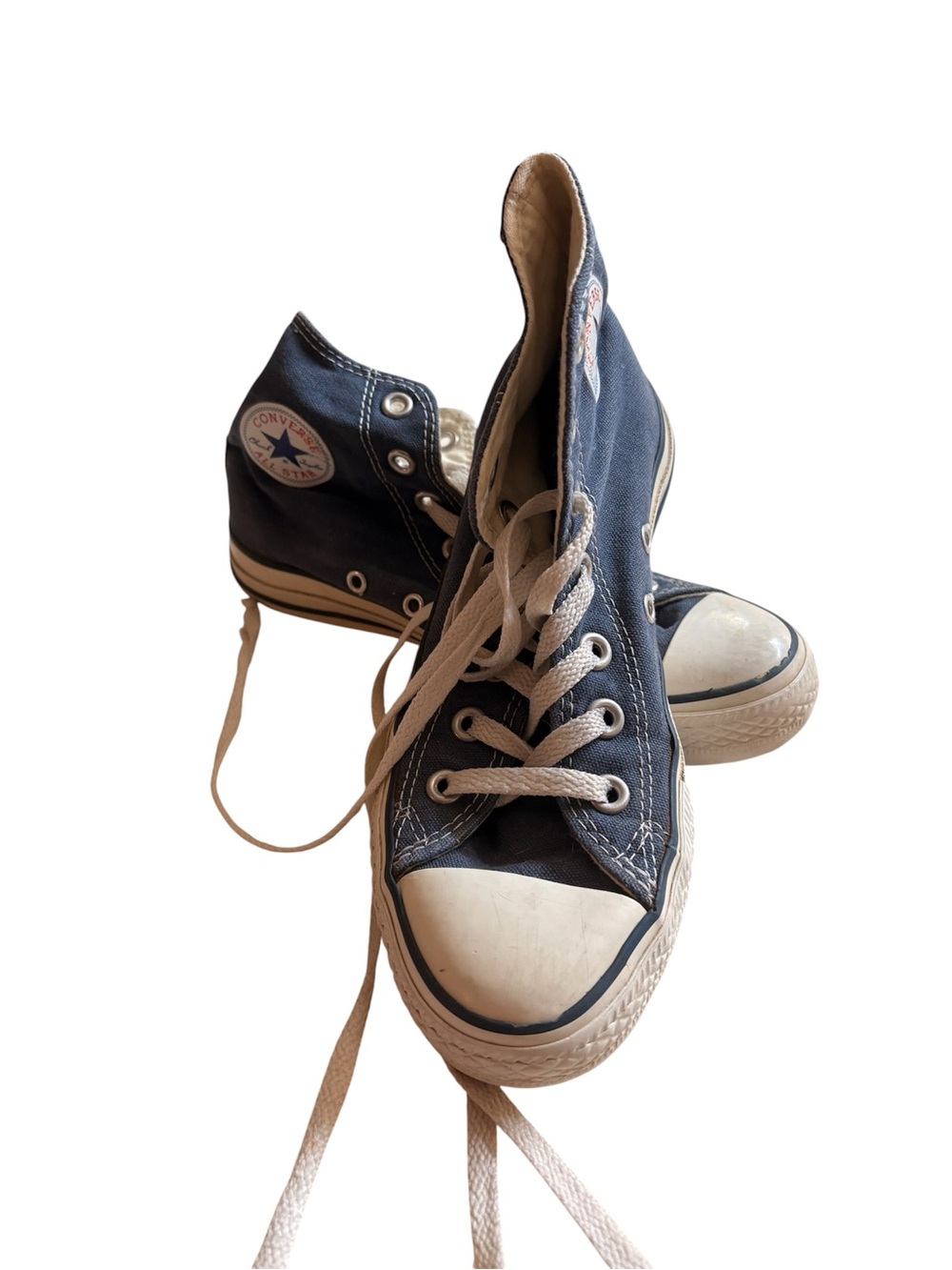 Converse Navy chucks W6